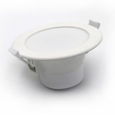 Στεγανό Φωτιστικό LED Στρογγυλό Χωνευτό 10W 230V 870lm 3000K Θερμό Φως IP54 21-101000